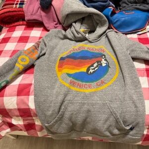 Aviator Nation Gray Vencie hoodie and sweats L/XL